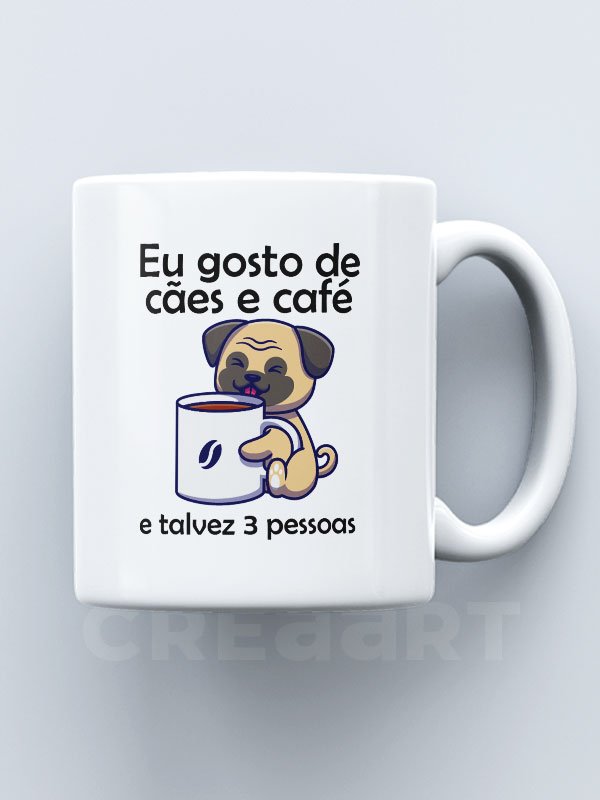 Caneca Eu gosto de Cães - Image 2