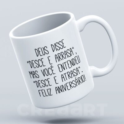 Caneca Desce e Arrasa