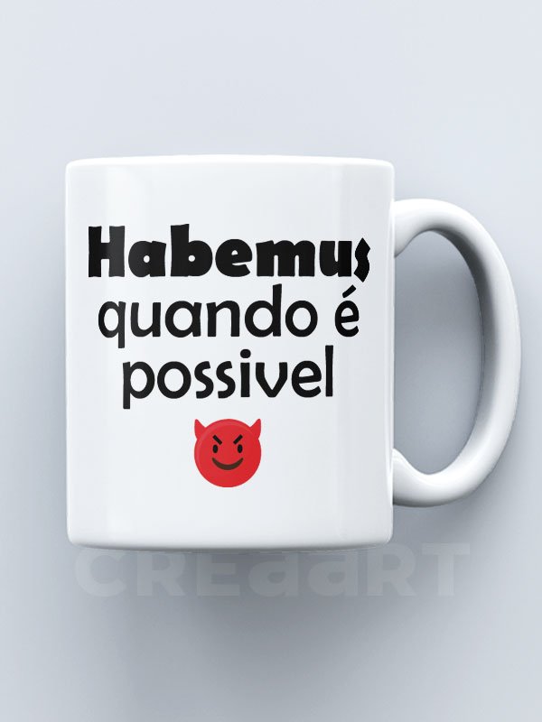 Caneca Habemus quando é possível - Image 2