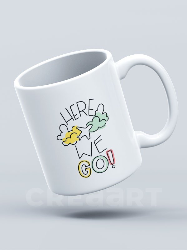 Caneca Here we go