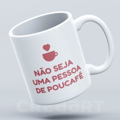 Caneca POUCAFÉ