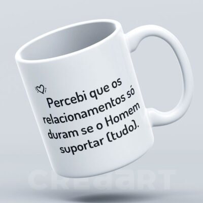 Caneca Homem suportar (tudo)