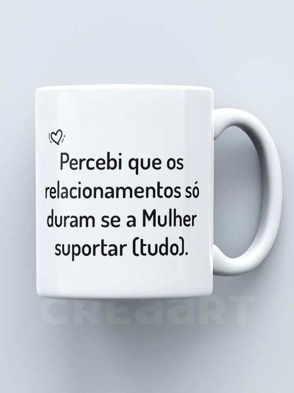 Caneca Mulher suportar (tudo) - Image 2