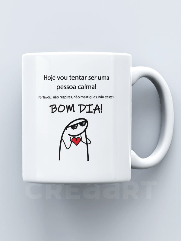 Caneca Bom dia com calma - Image 2