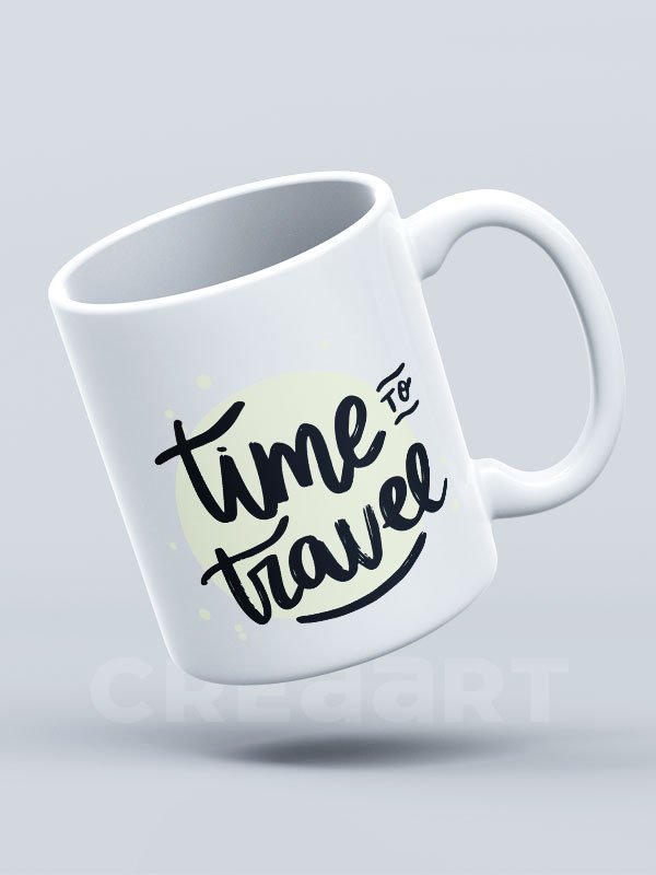 Caneca Time to Travel