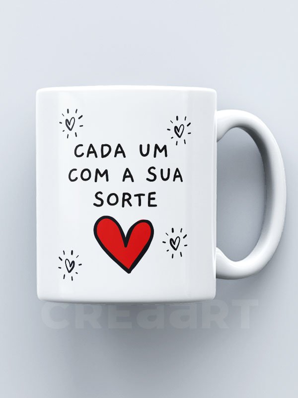 Caneca Cada um com a sua Sorte - Image 2