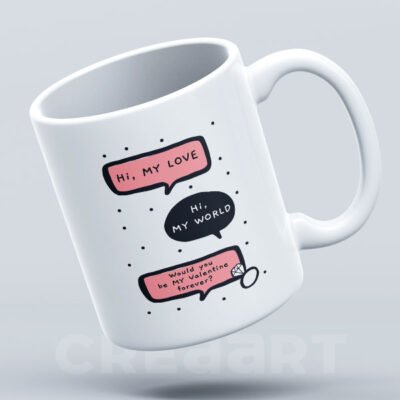 Caneca My Love, My World