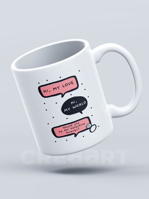 Caneca My Love, My World