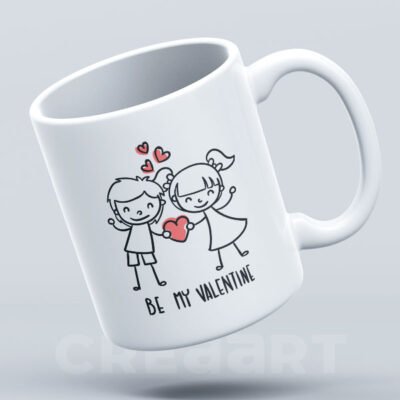 Caneca Be my valentine